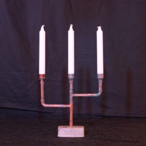 Trearmad ljusstake
